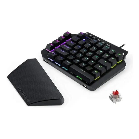Teclado Mecânico Gamer Para Uma Mão Rgb Hotswap Programável Teclado Mecânico Gamer Para Uma Mão Rgb Hotswap Programável