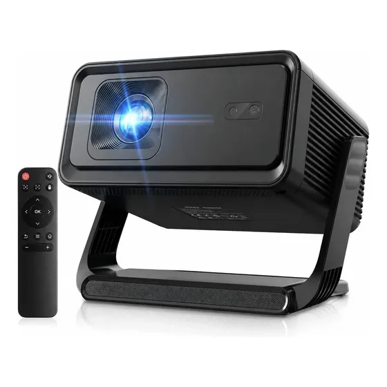 Projetor Smart Portátil 1080p Nativo Android 14