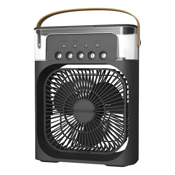 Mini Ar Condicionado Umidificador E Ventilador Portátil Mesa Mini Ar Condicionado Umidificador E Ventilador Portátil Mesa