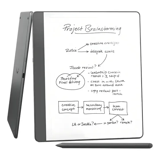 ~. Amazon Kindle Scribe (32 Gb) 2024, Color Tungsten ^.