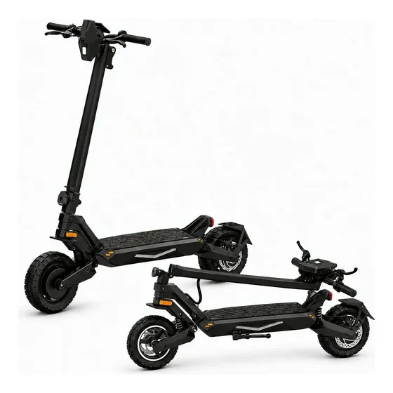 Patinete Elétrico 800w Adulto Dobrável 32km/h Com Suspensão