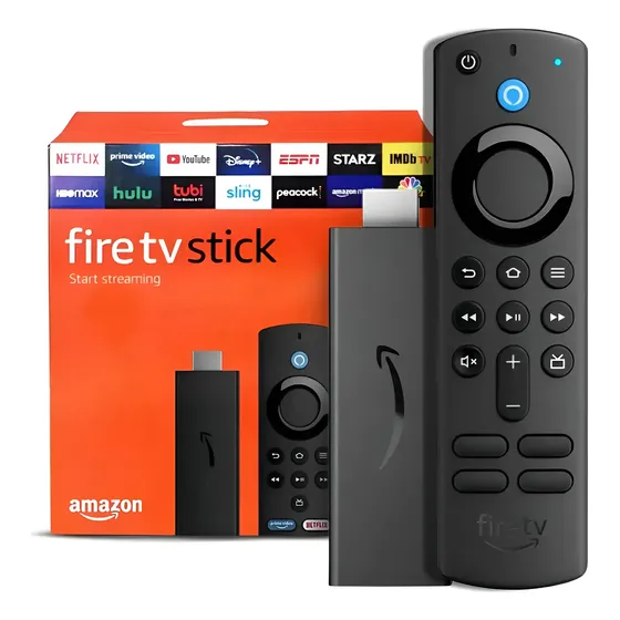 Novo Amazon Fire Tv Stick Full Hd 3ª Geração Alexa Preto