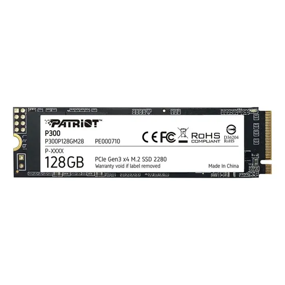 Ssd Nvme Patriot P300 128gb M.2 2280 P300p128gm28