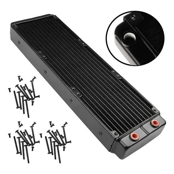 Radiador 360mm 45mm Espessura Water Cooler - G1/4 Radiador 360mm 45mm Espessura Water Cooler - G1/4