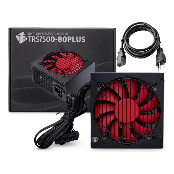 Fonte De Alimentação 80plus Bronze Para Pc Tronos Atx 500w