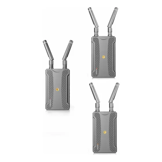 Extensor Compatível Com Sem Fio De 200 M, 1 Tx E 2 Rx