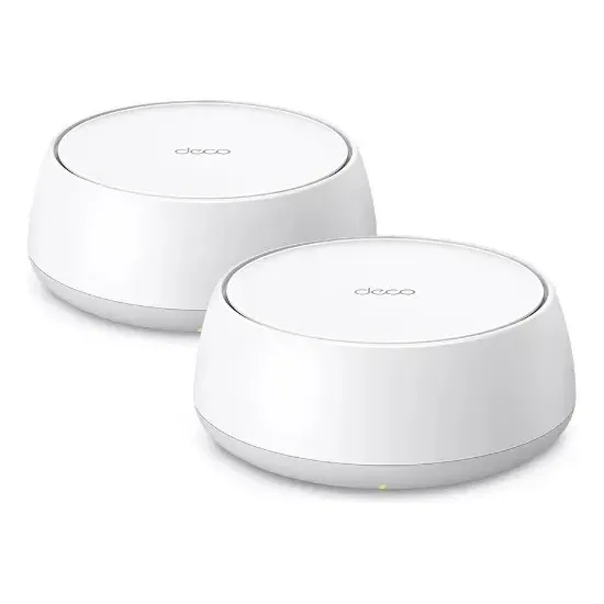 Roteador Wi-Fi 7 Mesh TP-Link Deco BE22 Dual Band Be3600 Backhaul Gigabit (Pack com 2) Roteador Wi-Fi 7 Mesh TP-Link Deco BE22 Dual Band Be3600 Backhaul Gigabit (Pack com 2)