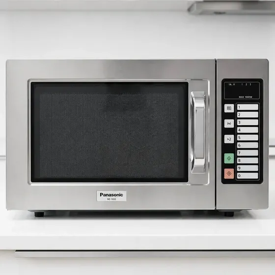 Micro-ondas Profissional 1000w 22l Inox 220v Panasonic