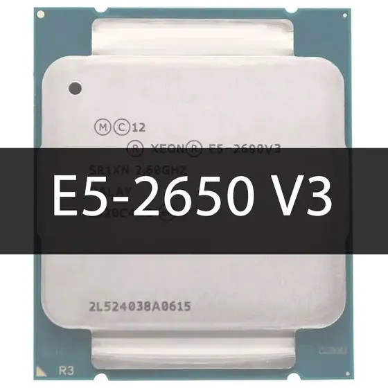 Processador Intel Xeon E5-2650 V3 10 Núcleos 3ghz Servidores Processador Intel Xeon E5-2650 V3 10 Núcleos 3ghz Servidores