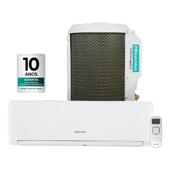 Ar Condicionado Split Hisense 9000 Btus Eco Plus Ii Inverter Ar Condicionado Split Hisense 9000 Btus Eco Plus Ii Inverter