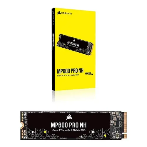 SSD Corsair Mp600 Pro NH 1tb 7000 MB/s Nvme M.2, cor preta