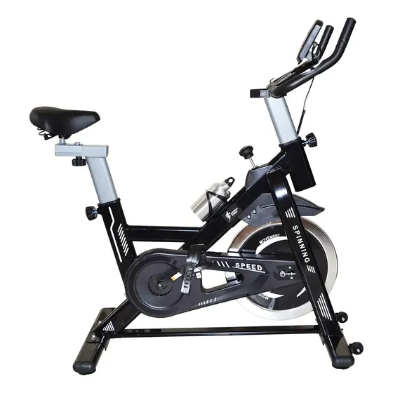 Bicicleta Spinning Com Roda De Inércia De 13kg Fitnes Top Cor Preto com branco 0