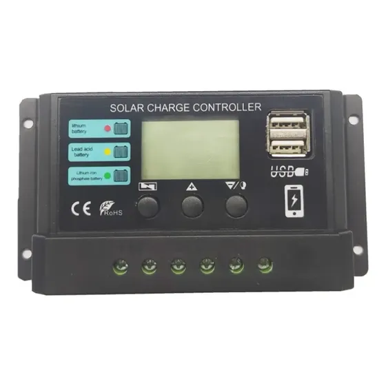 Controle Solar Controlador De Carga De Bateria De Lítio Sola