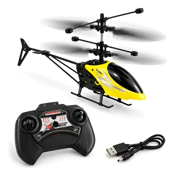 Drone Helicoptero Brinquedo Elétrico Controle Remoto Aero Rc