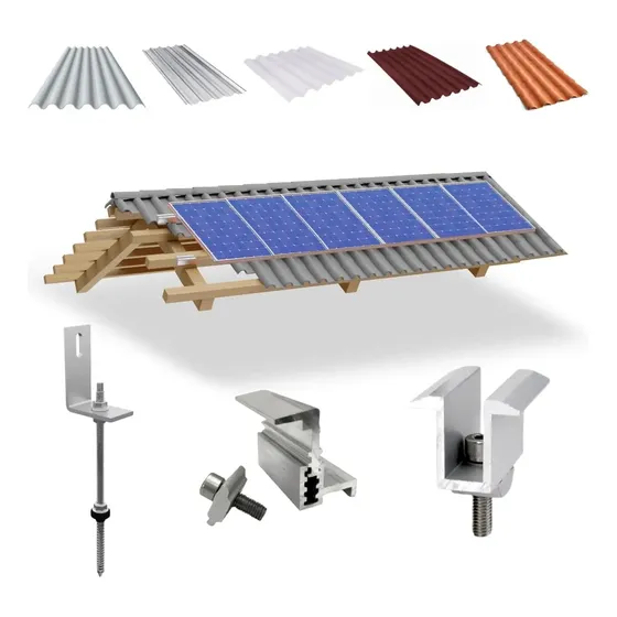 Kit Suporte Linha C 06 Placas Solar Estrutura Viga Madeira