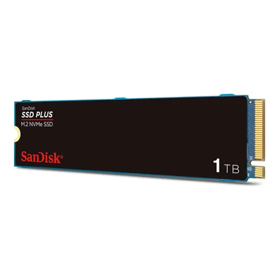 Ssd Sandisk Plus 1tb M.2 2280 Nvme 3200mbs - Sdssda3n-1t00-g