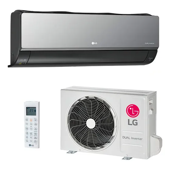 Ar Condicionado Split LG Dual Inverter Voice Artcool +AI 18.000 BTUs Quente/Frio