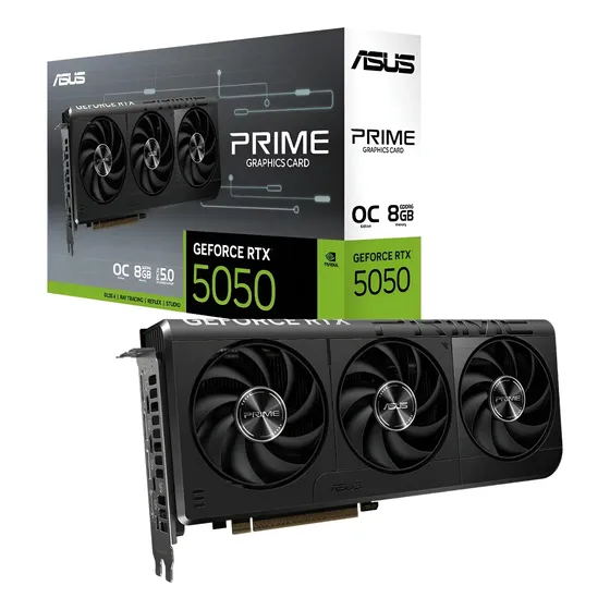 Placa Gráfica 4gcr Asus Prime Nvidia Geforce Rtx 5050 Oc,