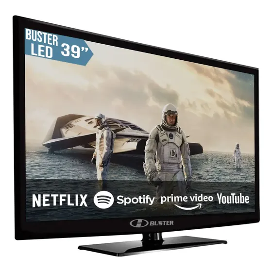 Smart TV de 39" Buster Smart HDTV-39D07FHD com tela LED Full HD - preto Smart TV de 39" Buster Smart HDTV-39D07FHD com tela LED Full HD - preto