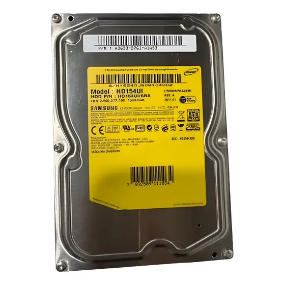 Disco Rigido Hd Interno 2tb Samsung 3,5 Sata Desktop Pc (Recondicionado)