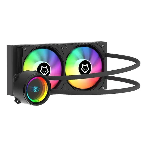 Water Cooler Husky Glacier 240mm Argb Intel Amd Preto