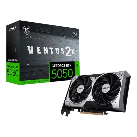 Placa De Vídeo Msi Ventus 2x Oc Rtx-5050 8gb Gddr6