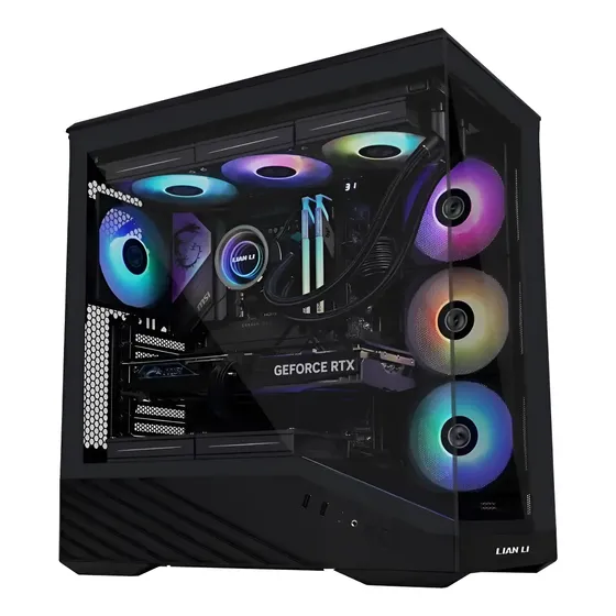 Gabinete Gamer Lian Li Vector V100, Mid Tower, Vidro, E-atx Gabinete Gamer Lian Li Vector V100, Mid Tower, Vidro, E-atx
