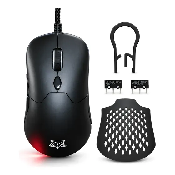 Mouse Gamer Rgb Gladius Switch Hotswap Mousepad Case Colmeia