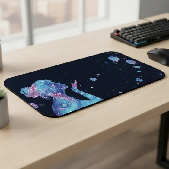 Mouse Pad Gamer Extra Grande Speed 70x35cm Feminino Menina
