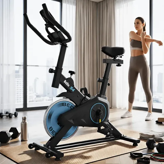 Bicicleta Ergométrica Spinning S4 Gen2 Beon Azul Bicicleta Ergométrica Spinning S4 Gen2 Beon Azul