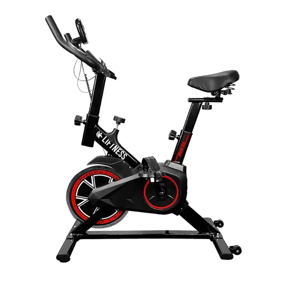 Bicicleta Spinning Profissional Ergométrica Silenciosa Bike Indoor Suporta até 120kg Para Casa
