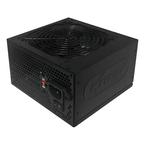 Fonte de Alimentação Knup 500W ATX Certificação 80 Plus Ventilador 12cm