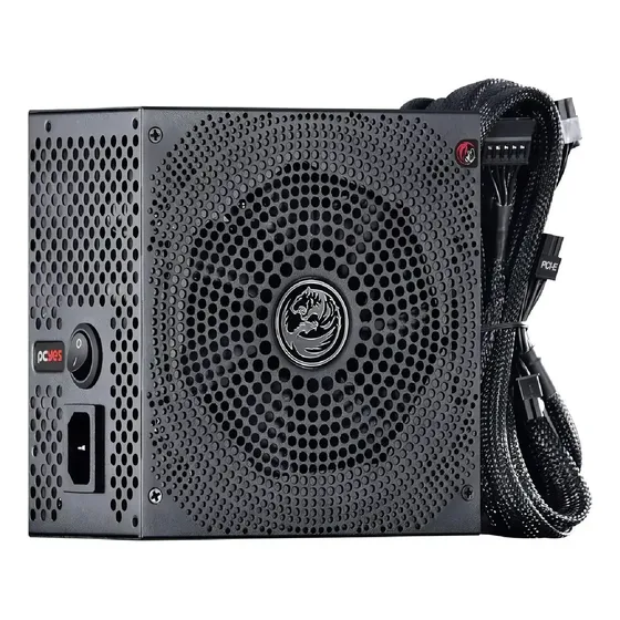 Fonte Pcyes Electro V2 550w Atx 80 Plus Bronze Preto Preto