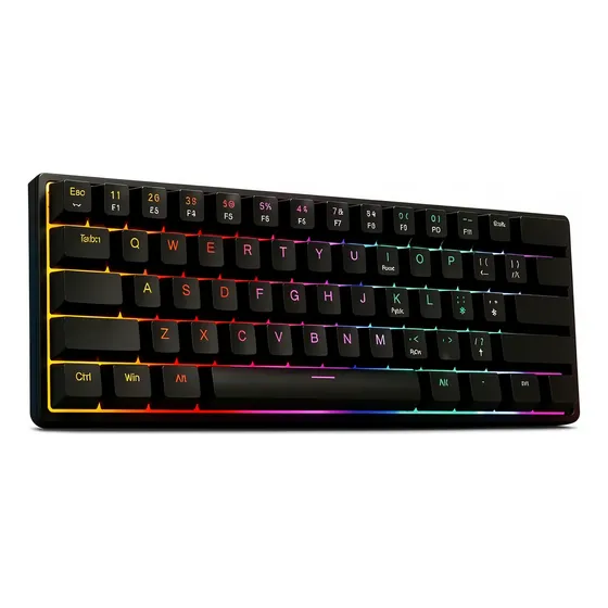 Teclado Mecânico Blue Switch Rgb Pro 100% Anti Ghosting