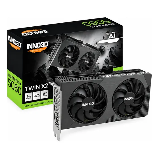 Placa De Vídeo Inno3d Rtx 5060 8gb Gddr7 Pcie 5.0