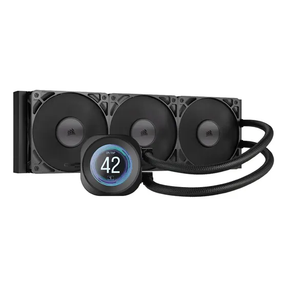 Water Cooler Corsair Nautilus Rs 360mm Display Lcd Intel-amd