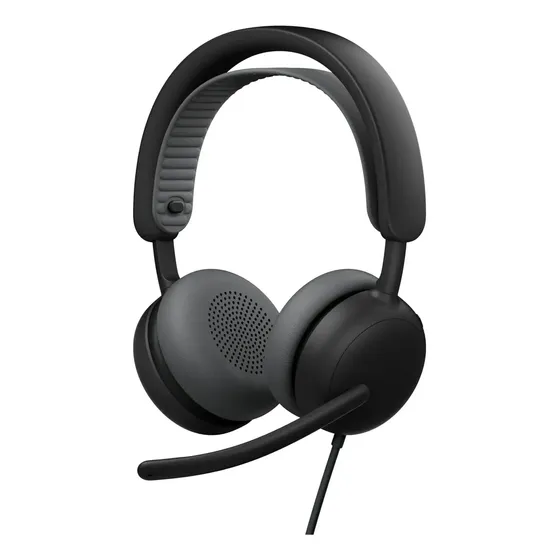 Fones de ouvido Logitech Zone Wired 2 com cancelamento de ruído e