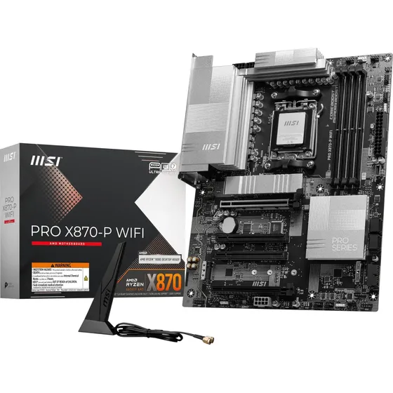 Placa-mãe Msi Pro X870-p Wifi Pro Series Am5 Ddr5 Atx Preto Placa-mãe Msi Pro X870-p Wifi Pro Series Am5 Ddr5 Atx Preto