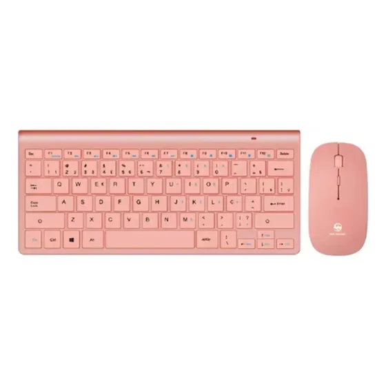 Kit Teclado E Mouse Wireless Fire Abnt