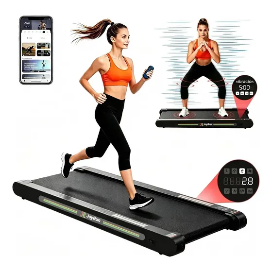 Esteira Elétrica JoyRun P1 com Plataforma Vibratória e Bluetooth, para Corrida e Caminhada