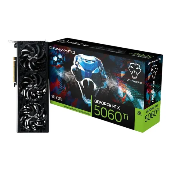Placa De Vídeo Gainward Geforce Rtx 5060 Ti 16gb Gddr7