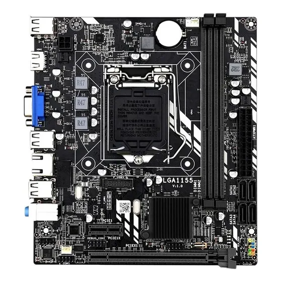 Placa-mãe H61m Para Computador Desktop, Substituição E Repar