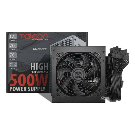 Fonte Taicon 500w Automática Cor Preto