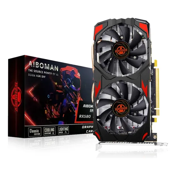 Placa De Vídeo Radeon Rx 580 2048sp 8gb Gddr5