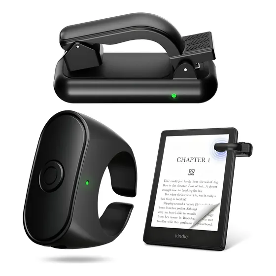 Lk Virador De Página Para Kindle Com Controle Anel H