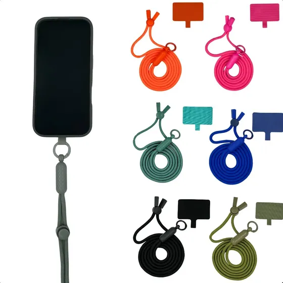 Alça De Pescoço Para Celular Universal Corda Cordão Corrente