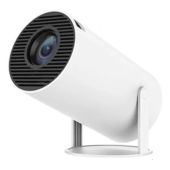 Projetor profissional 4k Hd Android Wifi Led 1080p 6000 Lm cor preta