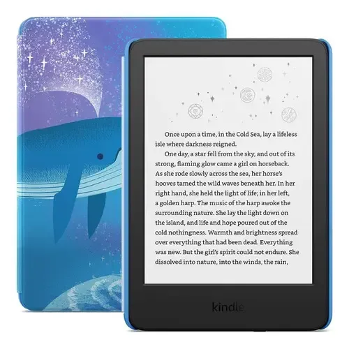 E-reader Ebook Amazon Kindle Kids 6'' 16gb Space Whale Cor E-reader Ebook Amazon Kindle Kids 6'' 16gb Space Whale Cor