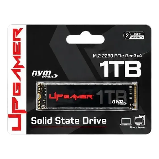 Ssd Nvme Up2000 1tb 2000/1750 Mb/s Up Gamer