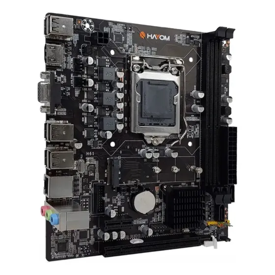 Placa Mãe 1155 H61 M2 Nvme Gamer I3,i5 E I7 2a 3a Ger Hayom